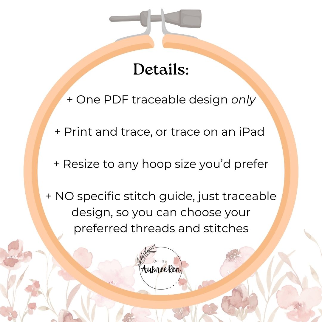 Instax Floral PDF Design - Design only