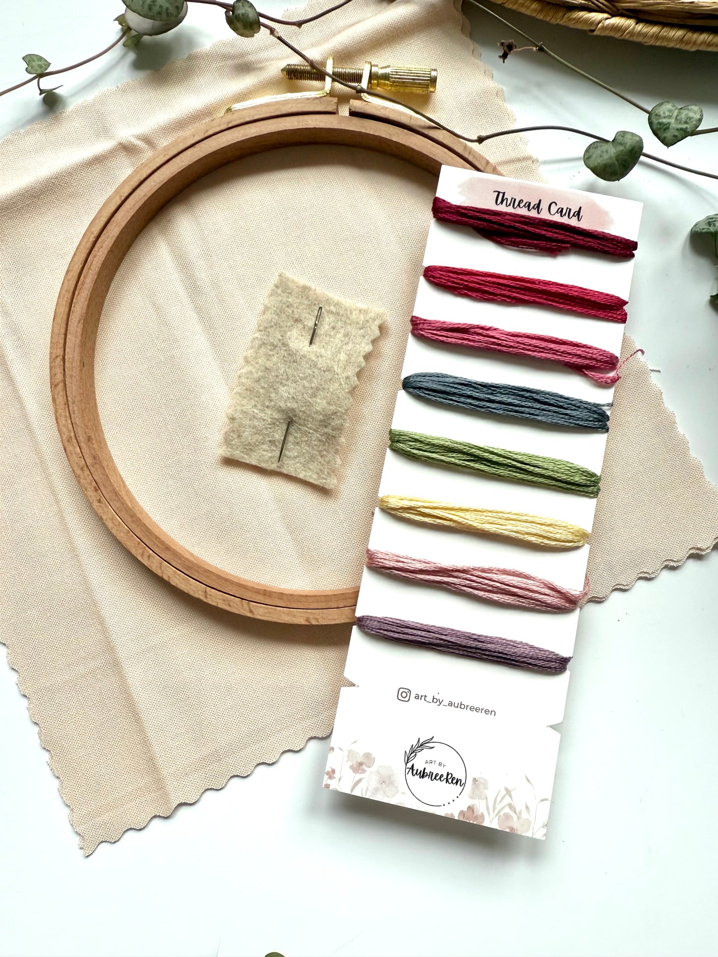Heart Sampler Beginner Embroidery Kit | FULL Kit