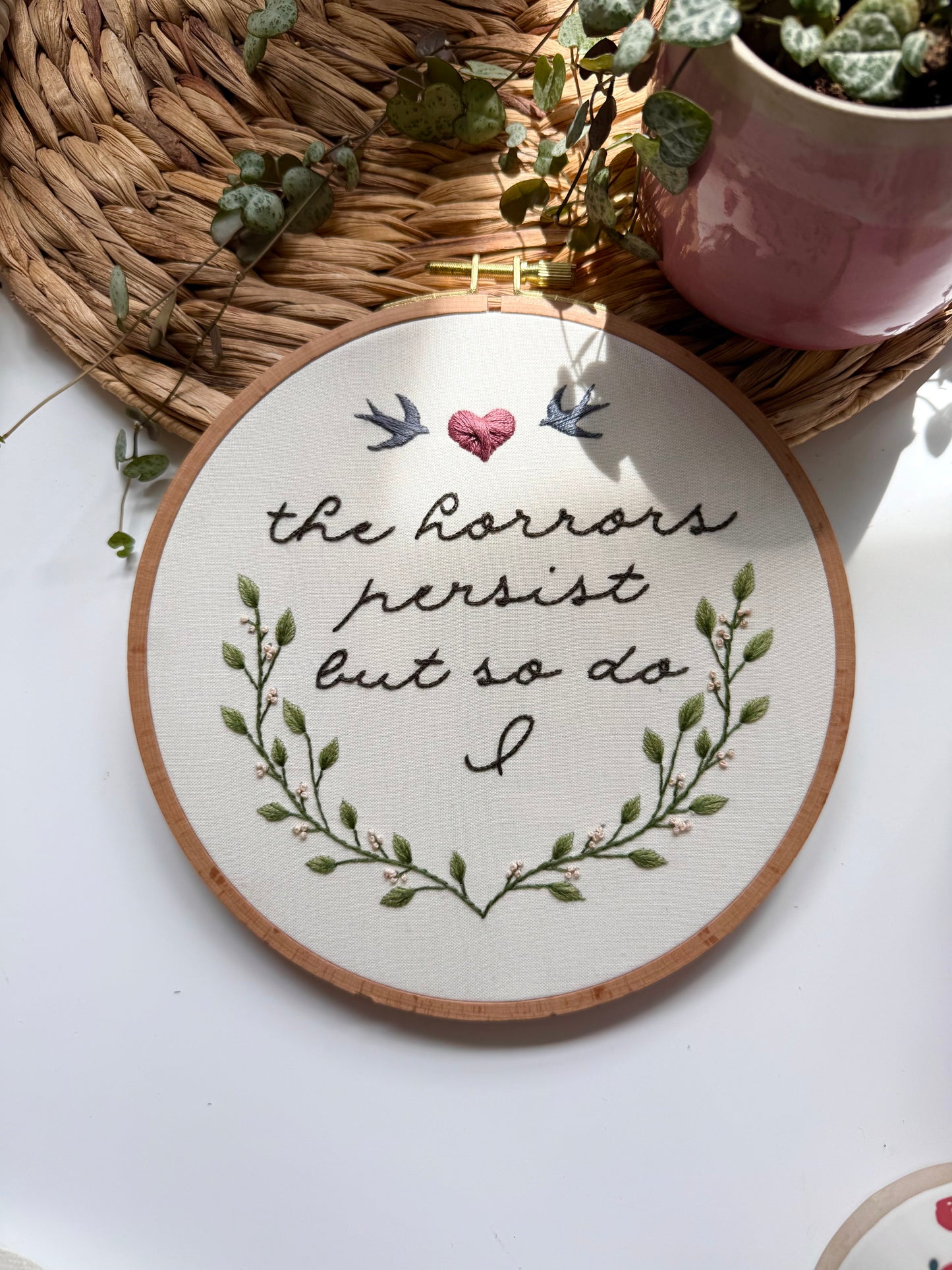 PDF Persist Embroidery Pattern | Intermediate Embroidery