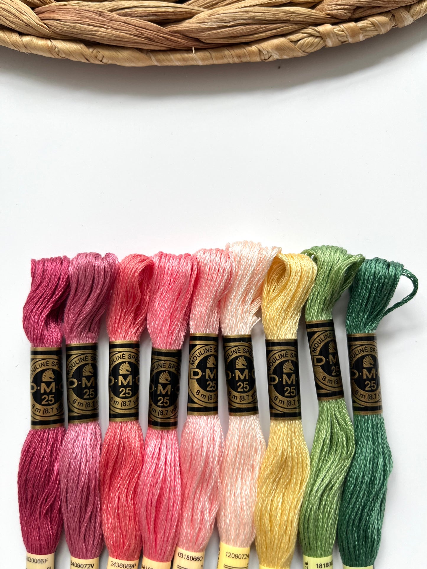 Pink Me! Thread Packs | DMC Thread Pack | Embroidery Floss