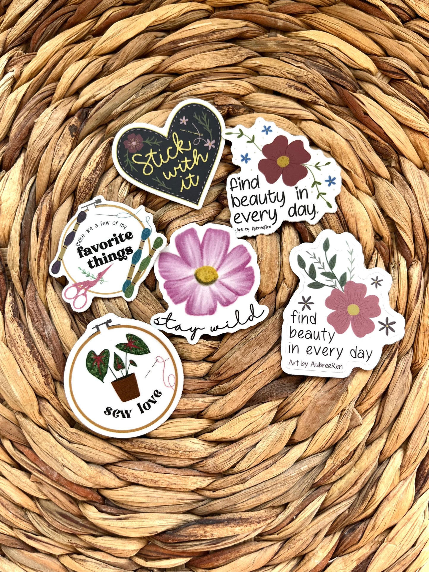 Stickers | Embroidery Sewing Stickers | Waterproof stickers