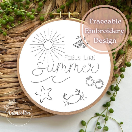 Feels Like Summer PDF Design - Design only