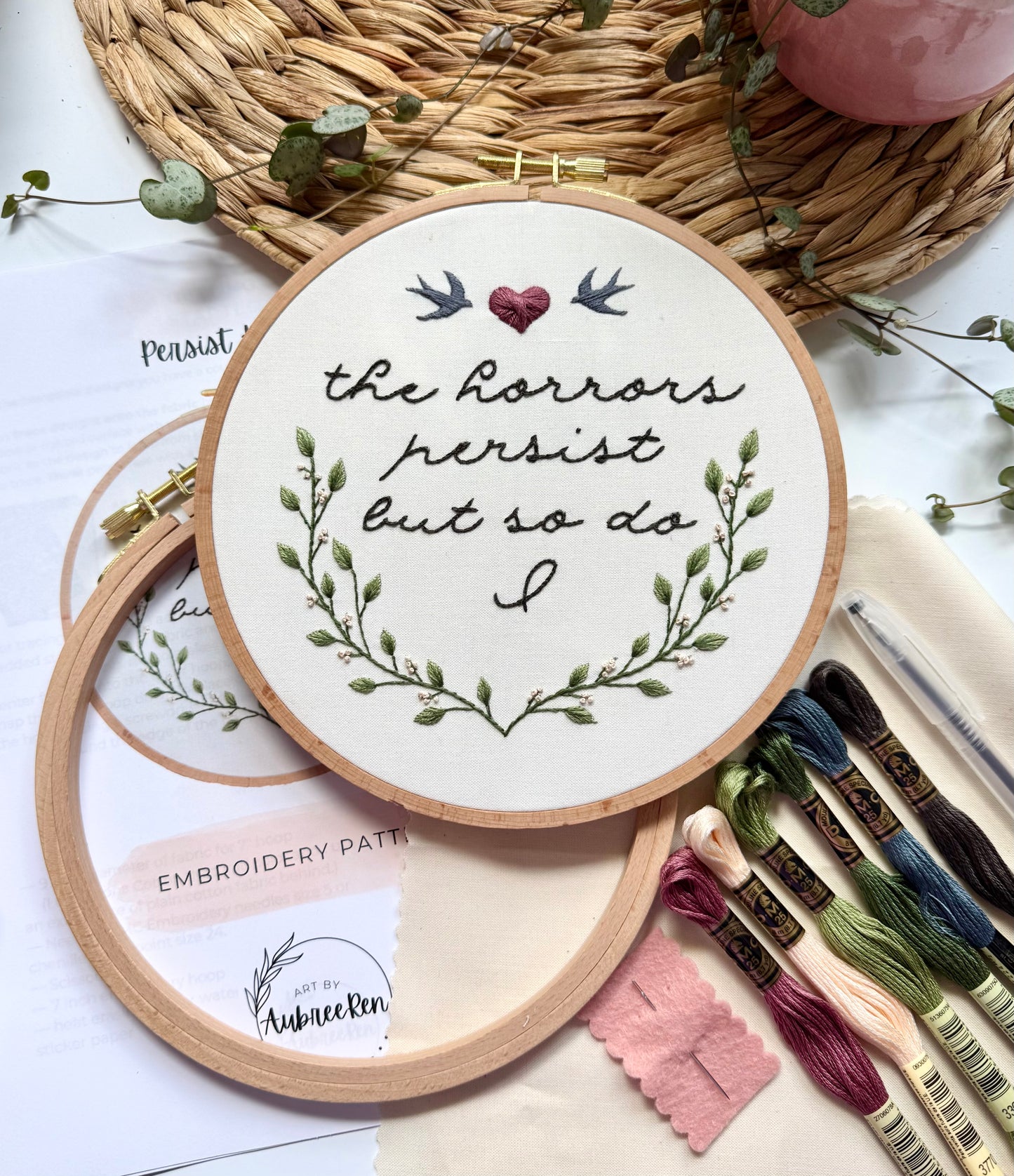 Persist Embroidery Kit | FULL Kit
