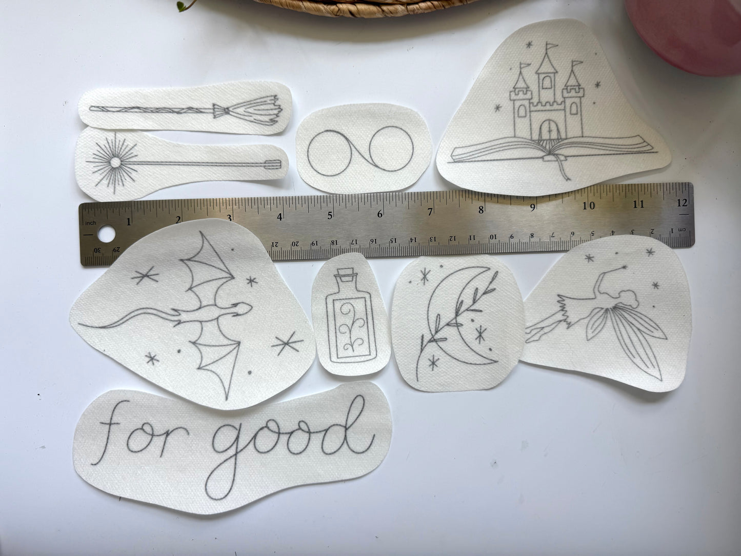 Stick and Stitch Embroidery | FANTASY | FAIRY TALE Peel and Stick | Embroidery Designs