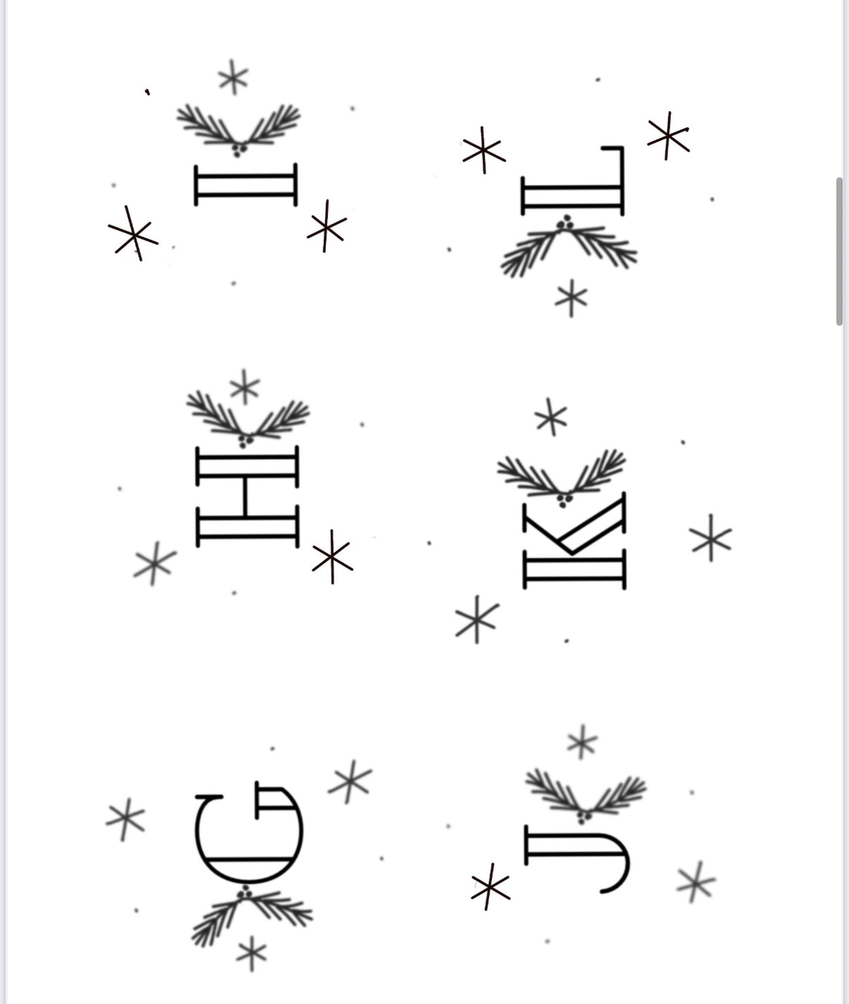 PDF Felt Mitten Ornament Pattern | PDF Download