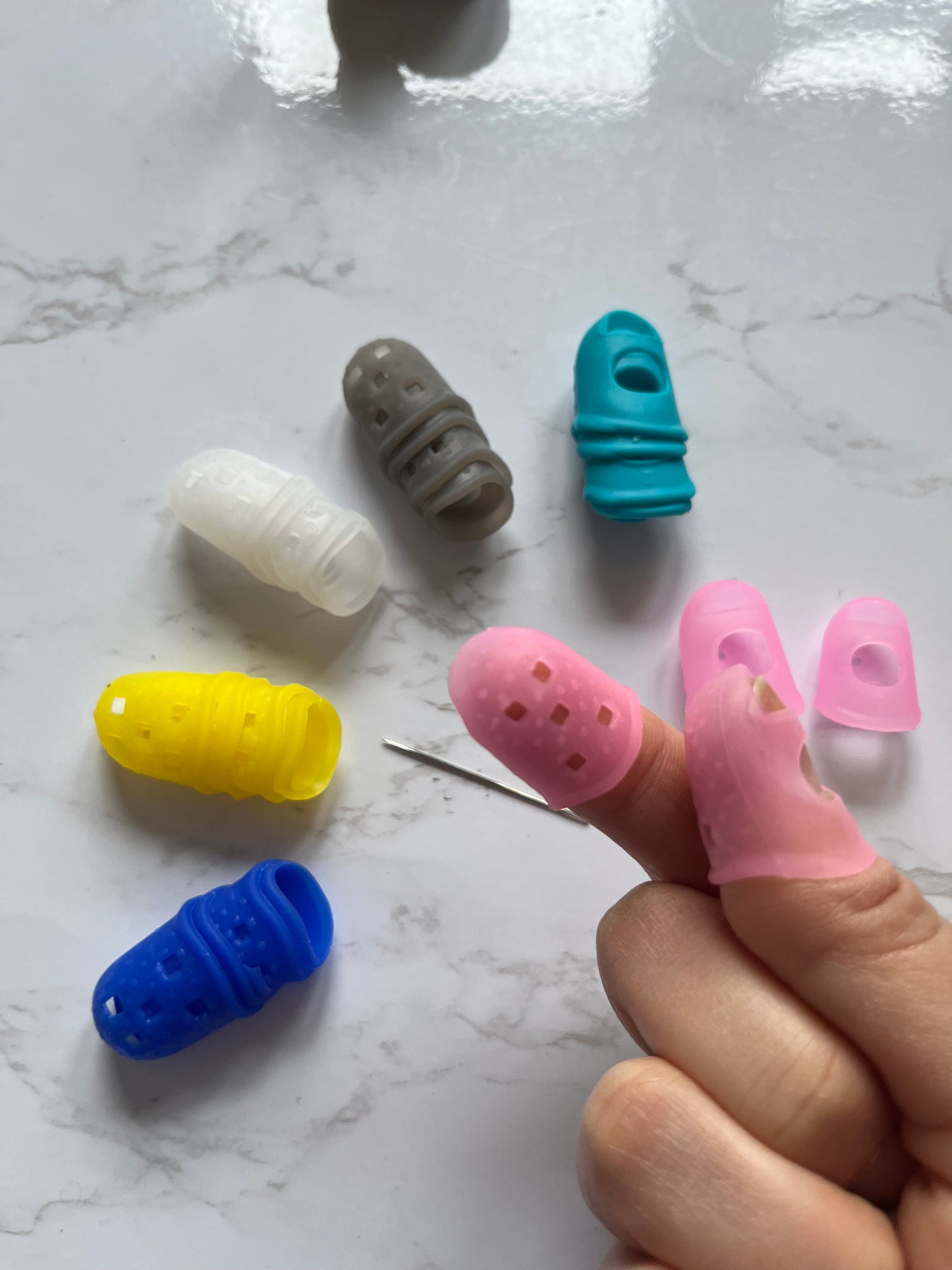 Silicone Needle Grippers | Thimbles