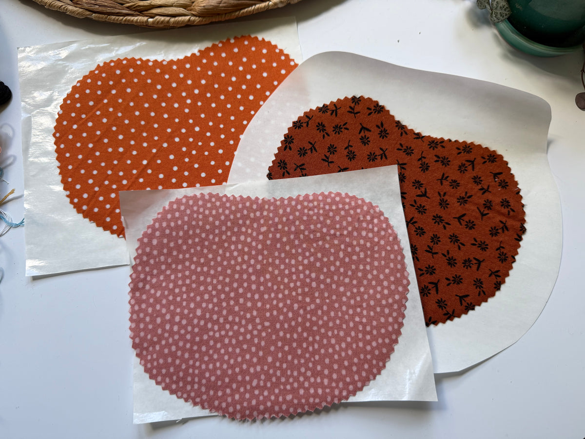 Pumpkin Appliqué Supply Kit | DIY Embroidered Shirt