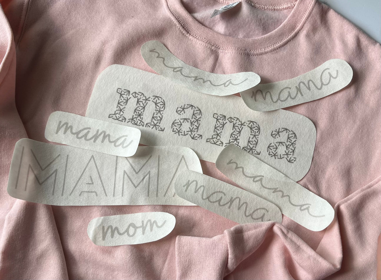 Custom Stick and Stitch Word | Embroidery Designs | Peel and Stick Patterns
