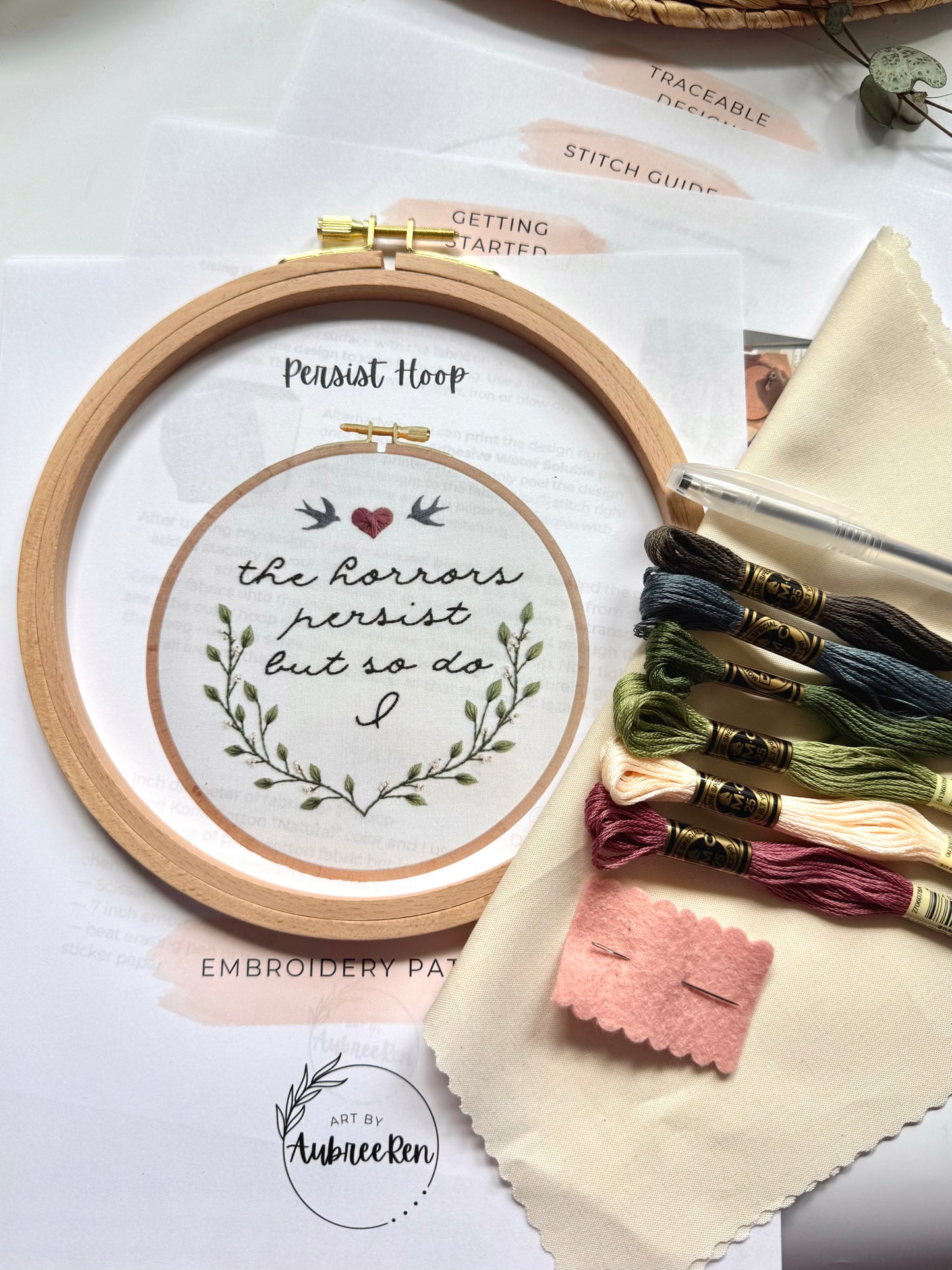 Persist Embroidery Kit | FULL Kit