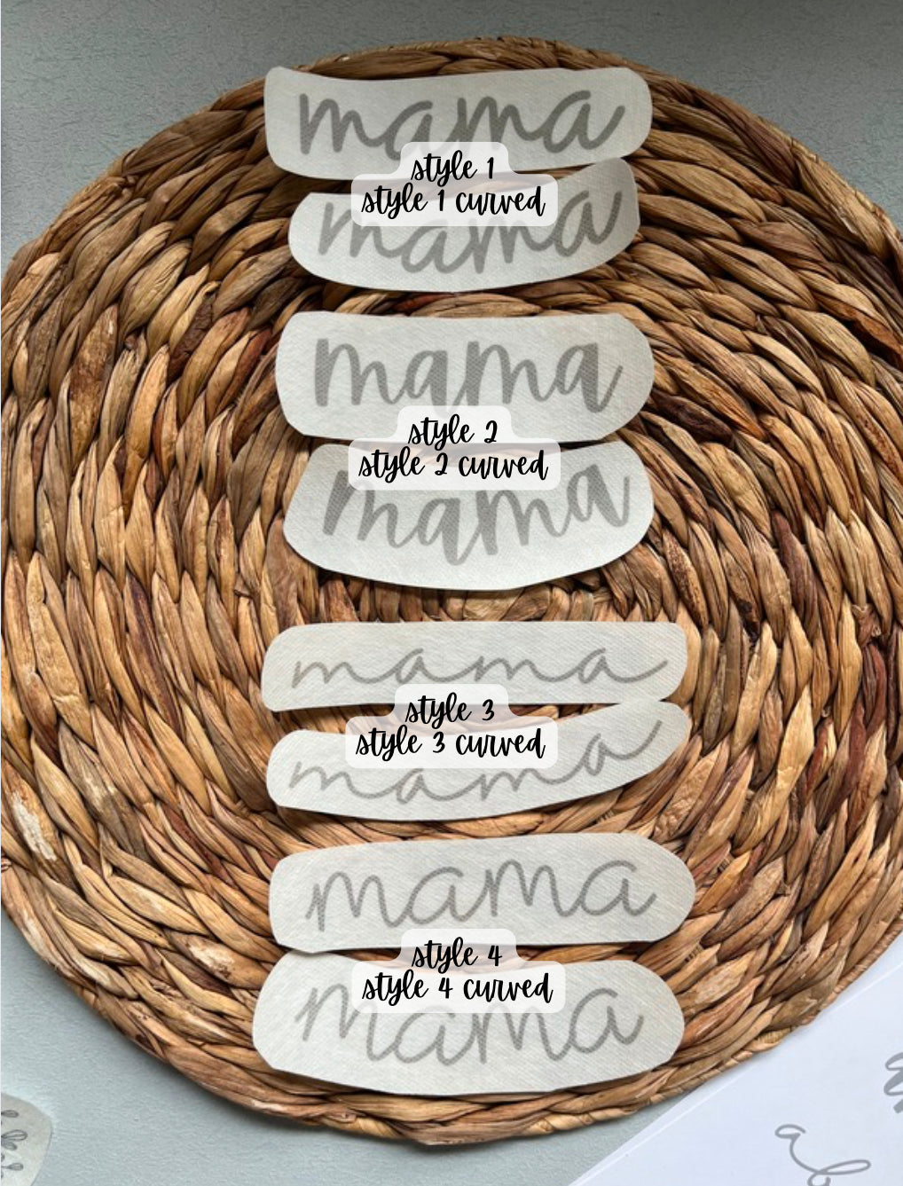 Custom Stick and Stitch Word | Embroidery Designs | Peel and Stick Patterns