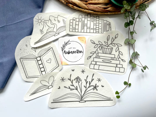 Stick and Stitch Pack | BOOKS | Embroidery Designs | Peel and Stick Patterns