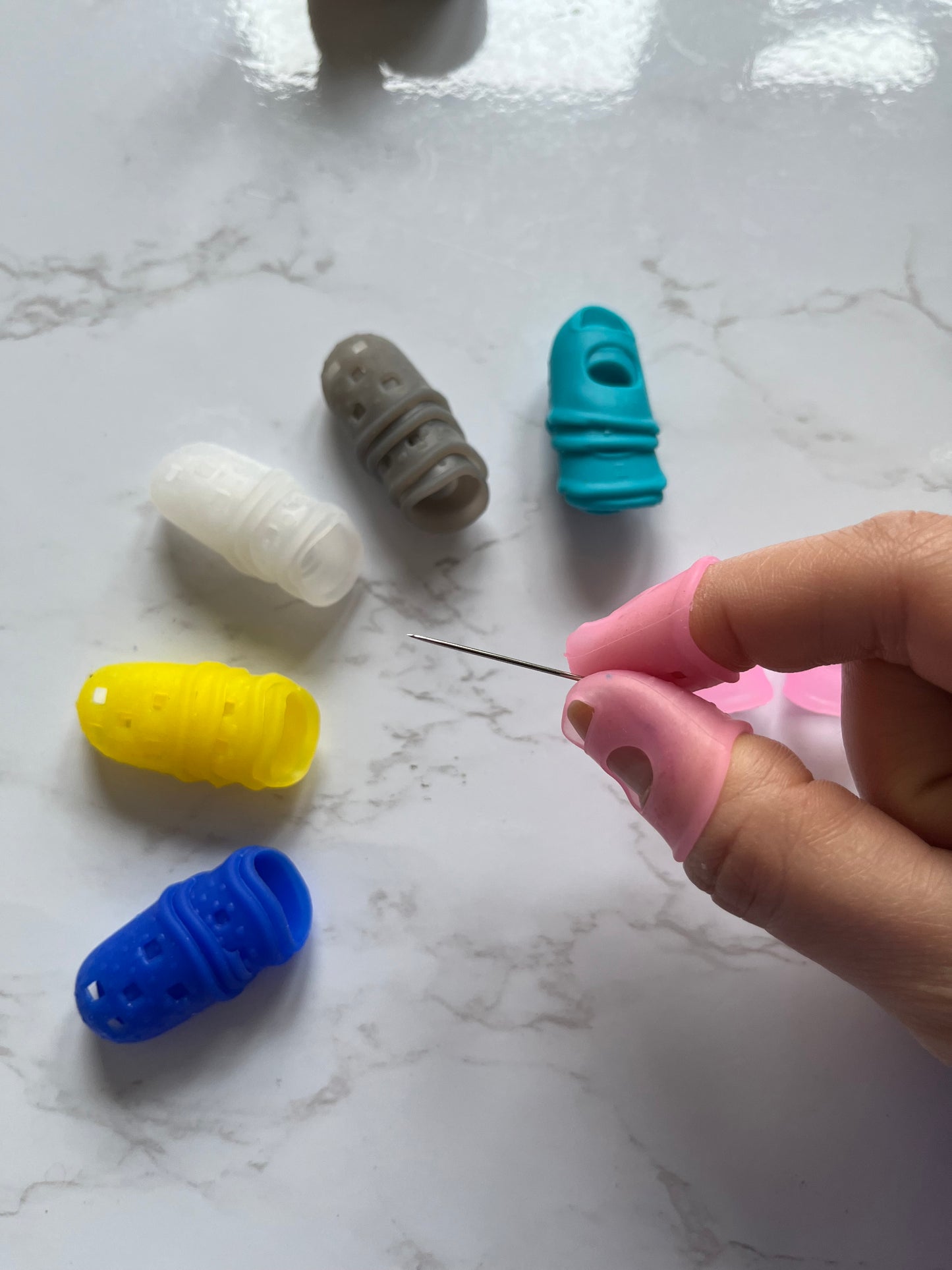 Silicone Needle Grippers | Thimbles