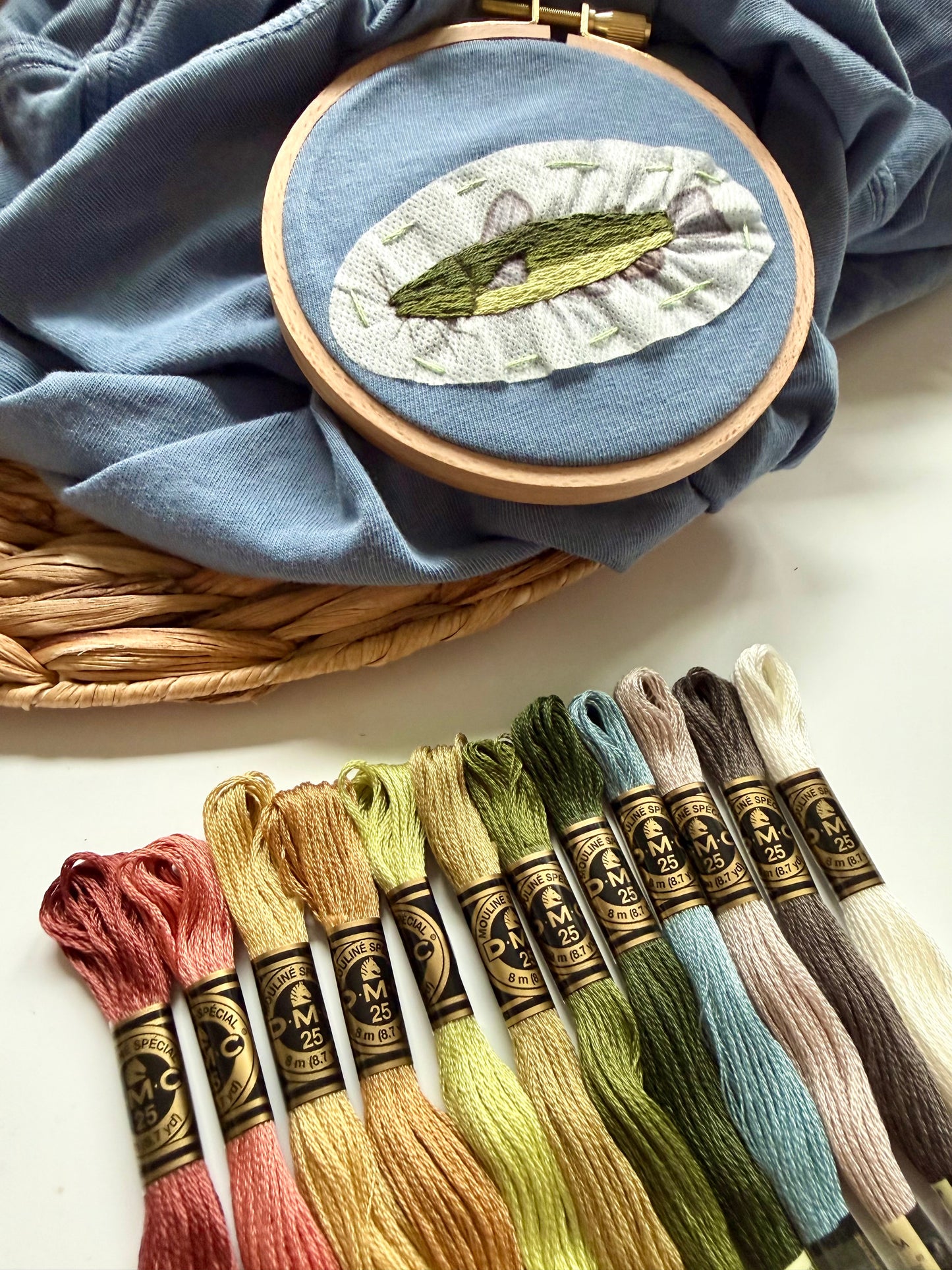 Gone Fishing Thread Pack | DMC Thread Pack | Embroidery Floss