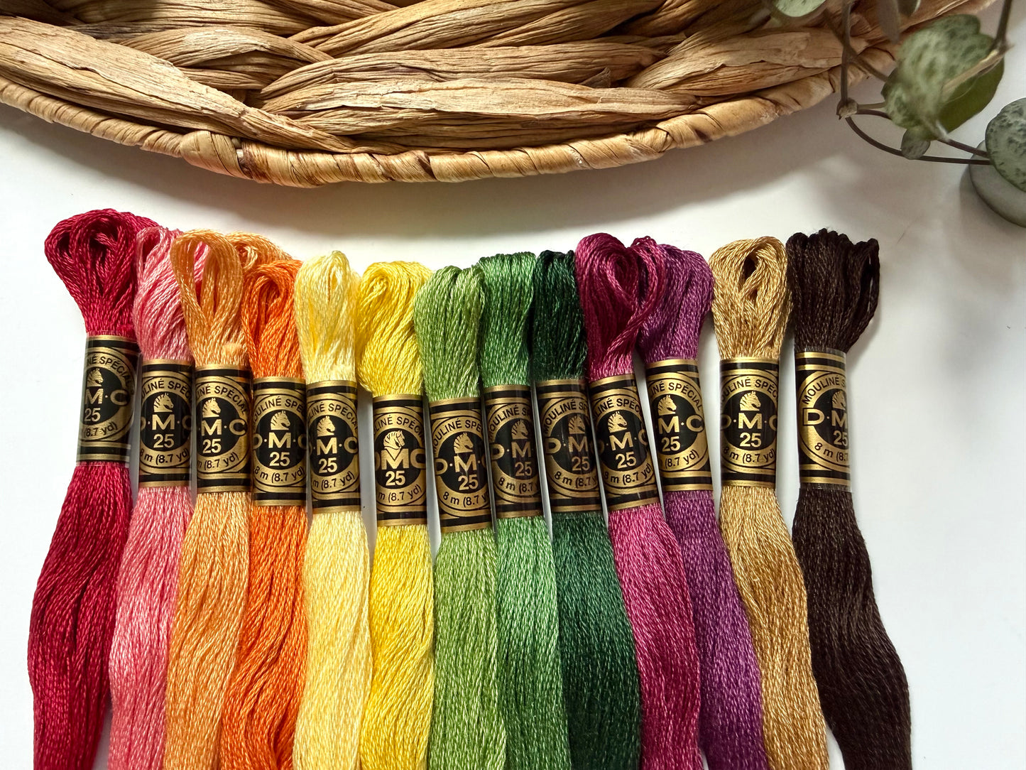 Farmers Market Thread Pack | DMC Thread Pack | Embroidery Floss