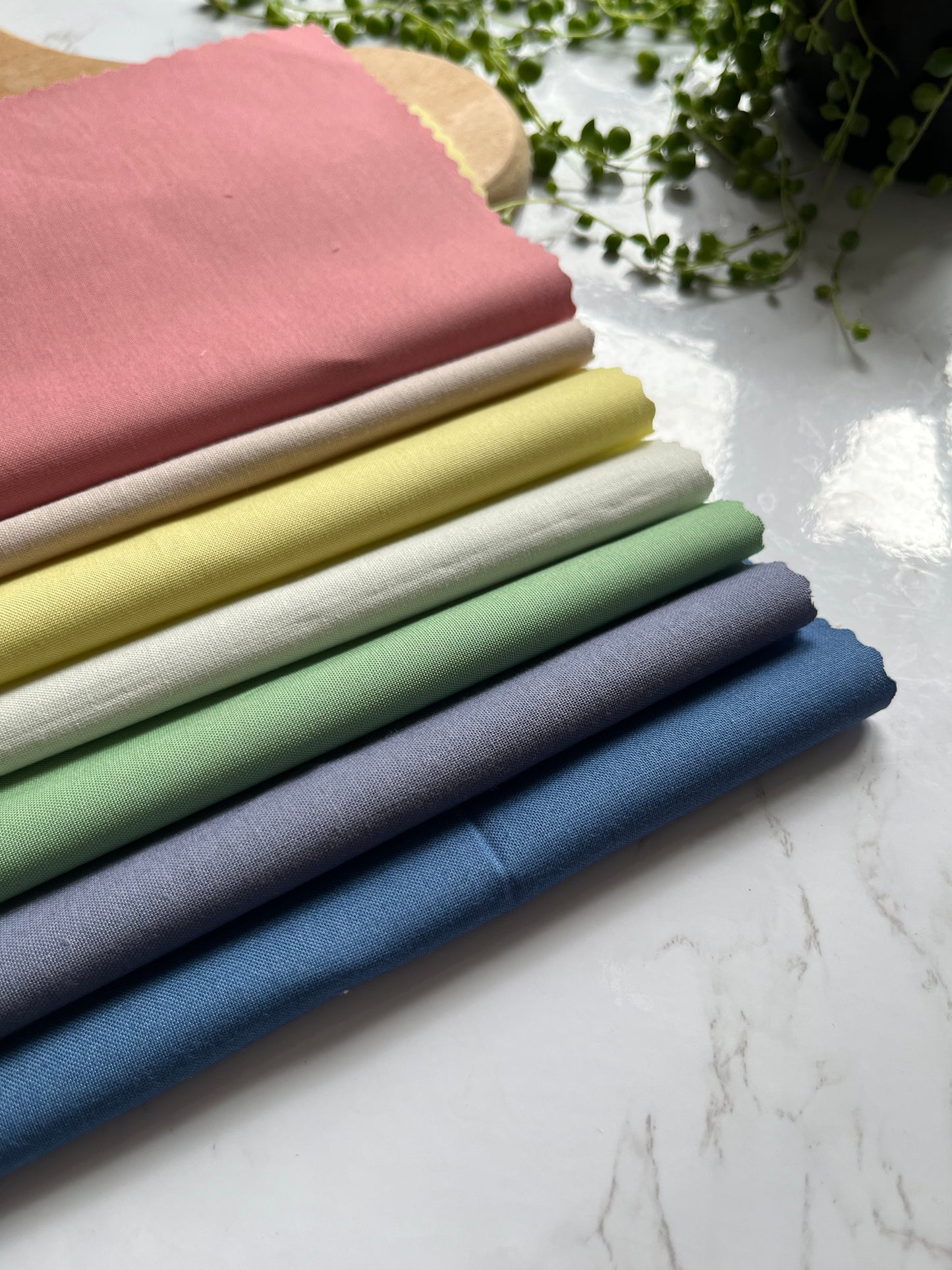 Cotton Fabric Squares | Vintage Pack | Precut Fabric | Kona Cotton