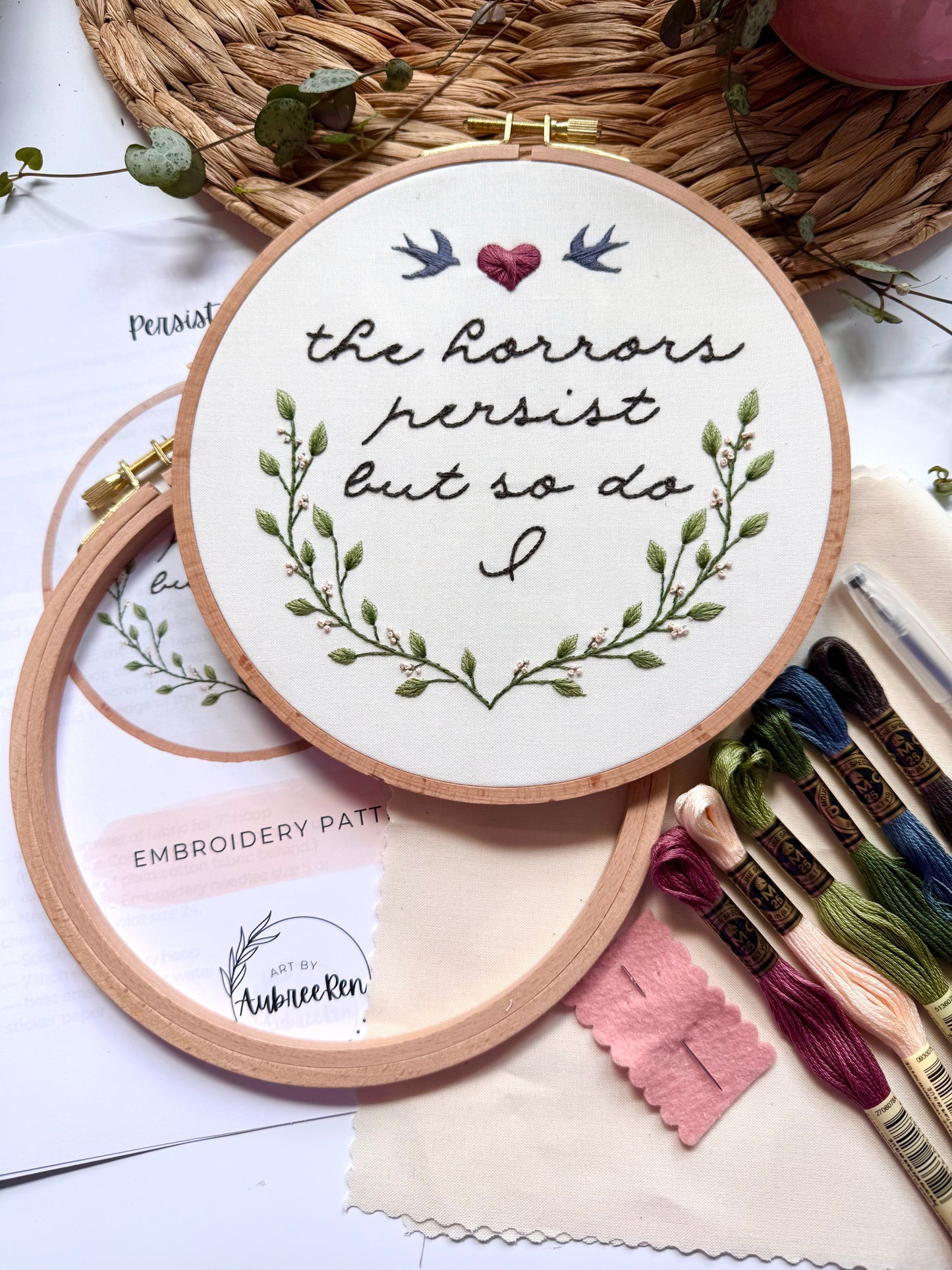 Persist Embroidery Kit | FULL Kit