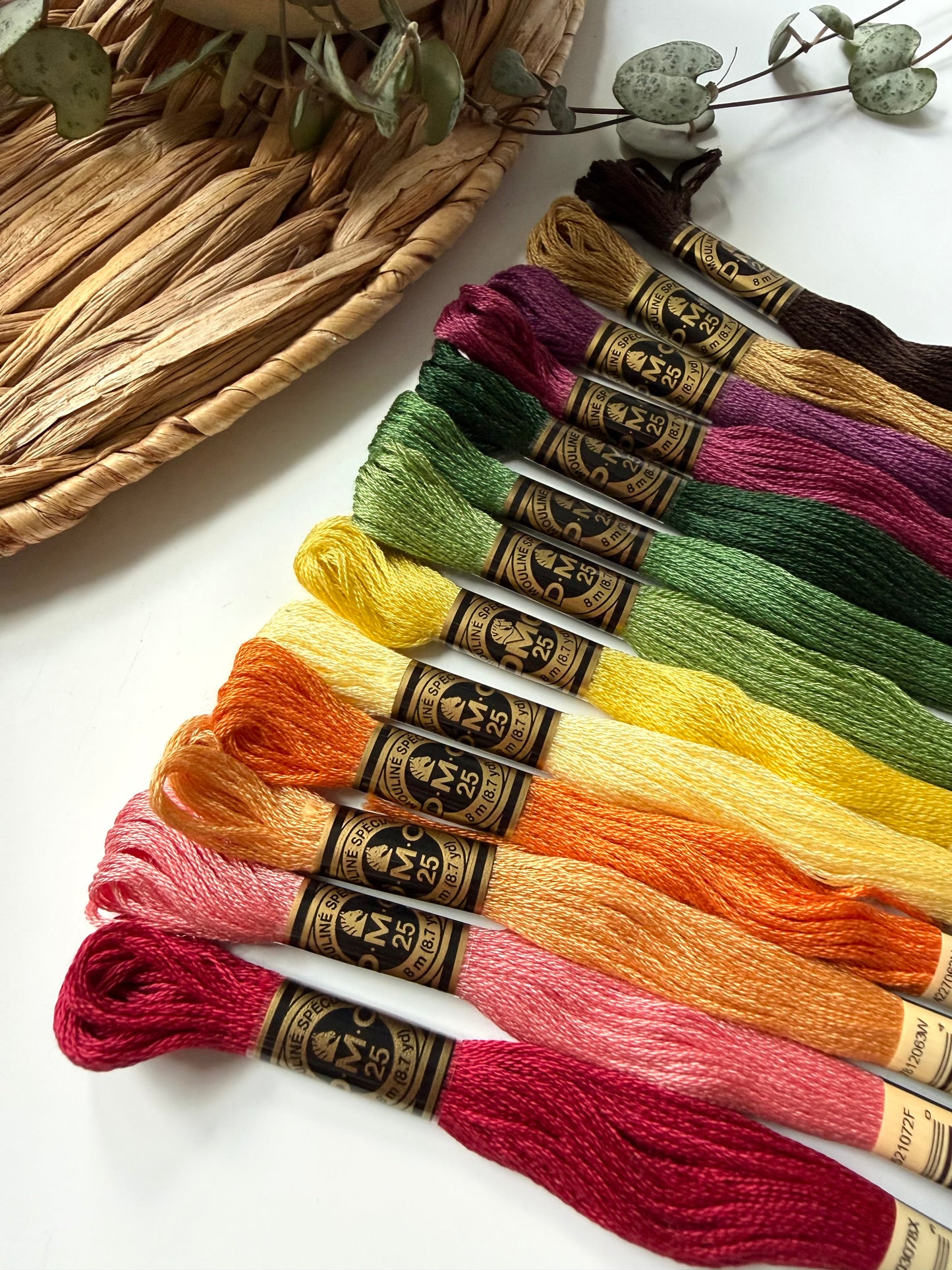 Farmers Market Thread Pack | DMC Thread Pack | Embroidery Floss