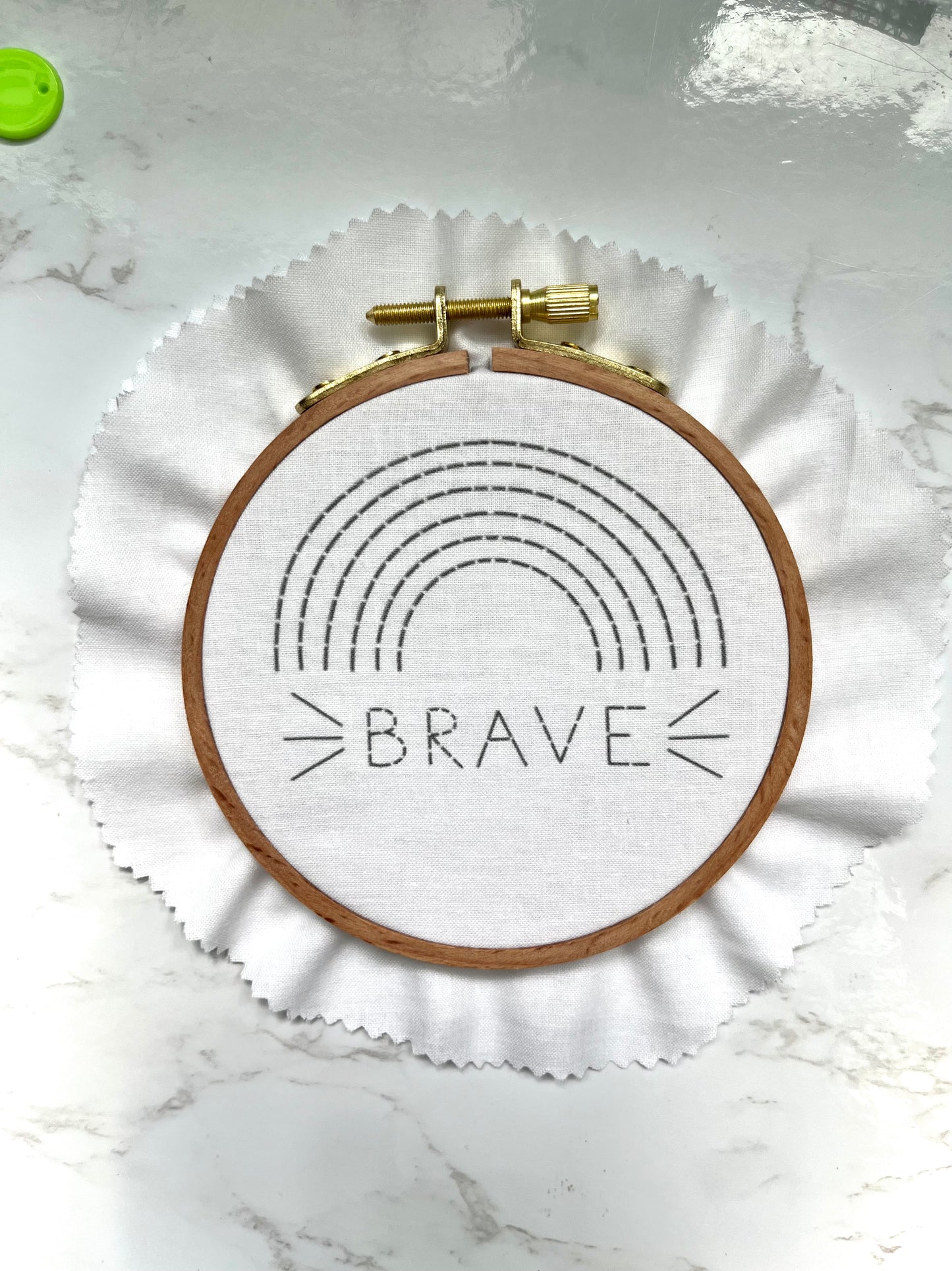 Rainbow Embroidery Kit | Beginner Embroidery | Customize