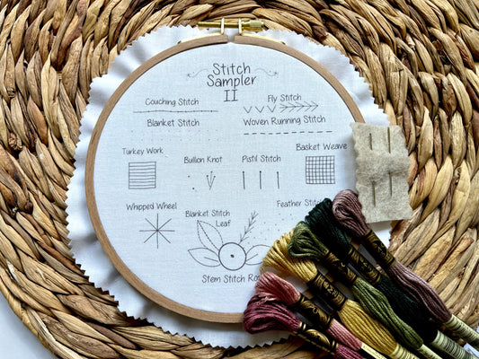 Stitch Sampler II | Intermediate