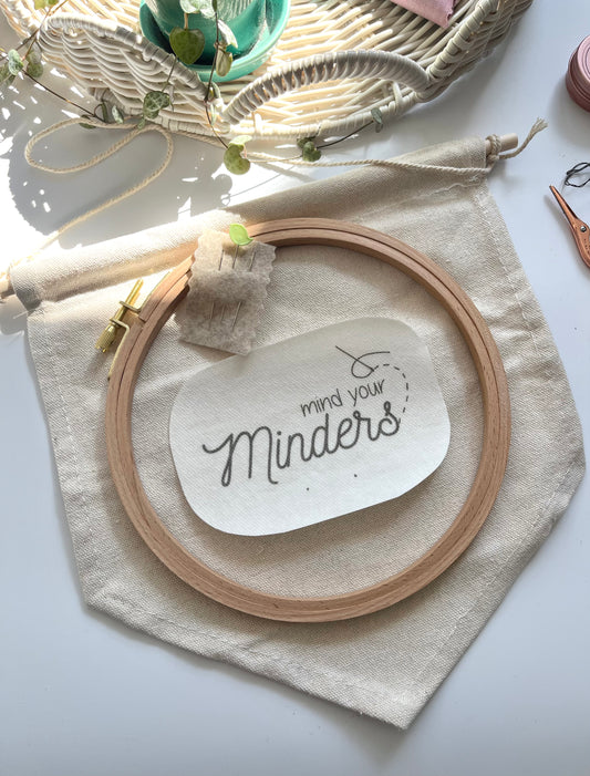 Needle Minder Banner Kit | Embroidery Kit