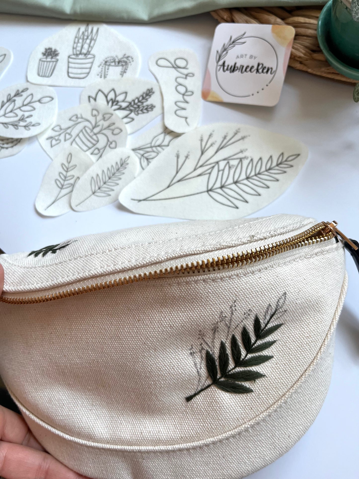 Stick and Stitch | PLANTS|  Stick & Stitch Patterns | Peel and Stick | Embroidery Designs