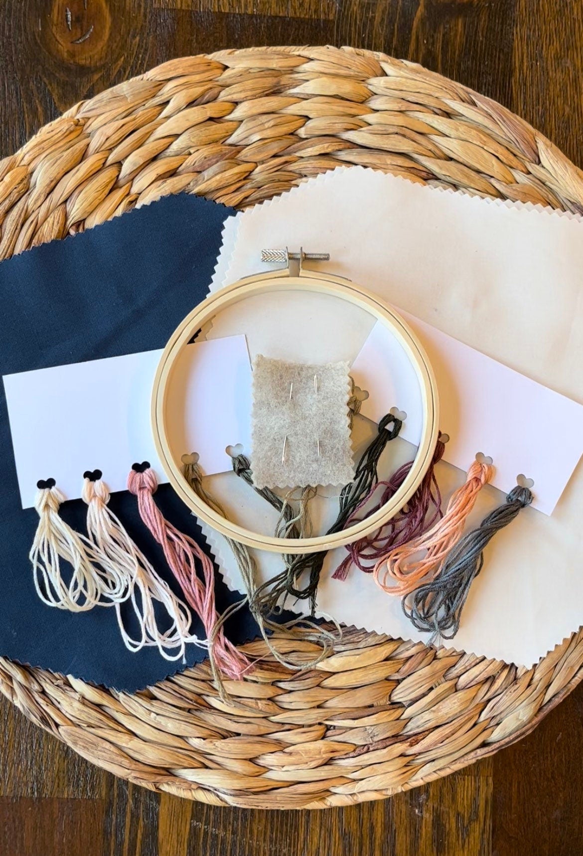 Embroidered Instax Frame Kit | Instax Frame Kit | Photo Frame Kit