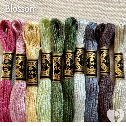 Blossom Thread Pack | DMC Thread Pack | Embroidery Floss